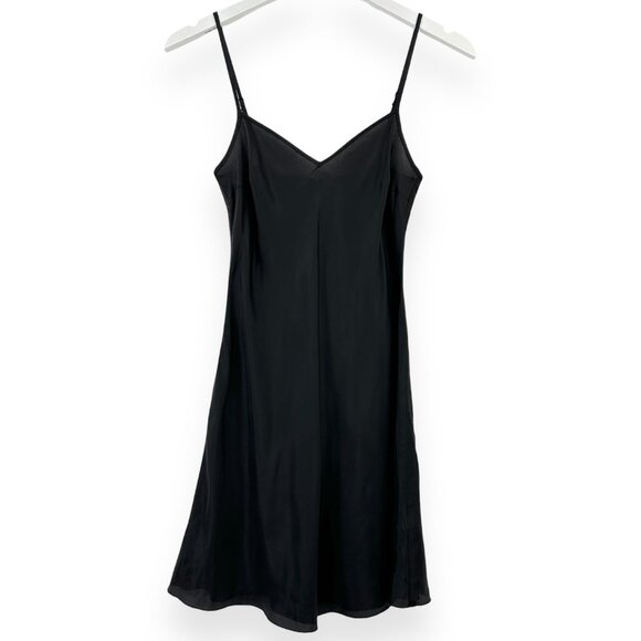 Development by Erica Davies Black Adjustable Cami Strap Slip Mini Dress sz N/A - Picture 1 of 5